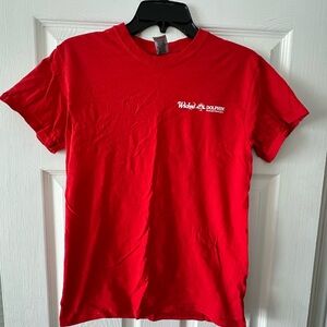 wicked dolphin graphic tee